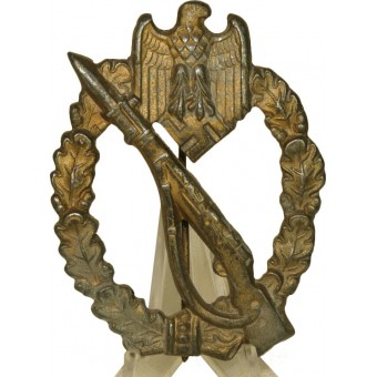 Innfanterie Sturmabzeichen / assaut dinfanterie grade argent badge, GWL. Espenlaub militaria