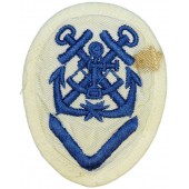 Kriegsmarine rank badge for NCOs career - Navigating Helmsman