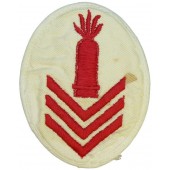 Kriegsmarine speciality/trade patch. Ships heavy Artillery Gun Chief or higher educated personnel