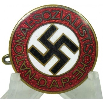 M 1/75 RZM Otto Schickle NSDAP: n jäsenmerkki, harvinainen tyyppi. Espenlaub militaria