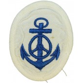 Toppa sulla manica della Kriegsmarine per sottufficiali dei trasporti a motore - uniforme estiva bianca