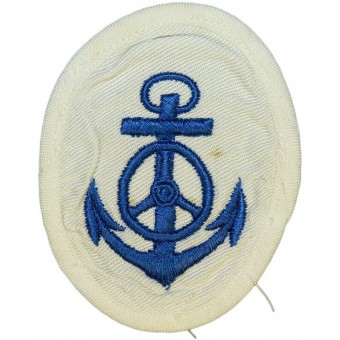 Kriegsmarine trade sleeve patch för motor transport NCOs - vita sommar uniformer. Espenlaub militaria