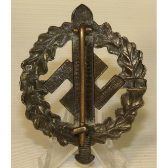 SA Sportabzeichen, brons, numrerad av Berg und Nolte. Espenlaub militaria