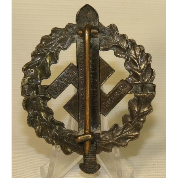 SA Sportabzeichen, Bronze, by non-Combat und NSDAP, numbered. Nolte- Berg