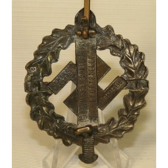 SA Sportabzeichen, brons, genummerd. door BERG und Nolte. Espenlaub militaria