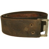 Cintura da combattimento in pelle della Wehrmacht, della Polizei o della SA-Wehrmannschafts