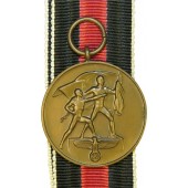 1er octobre 1938 année, médaille des Sudètes
