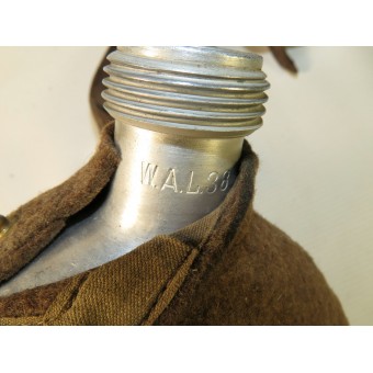 Фляга немецкого солдата, маркировка WAL 38. Espenlaub militaria