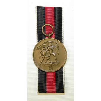 Annexion de la médaille Sudètes, 1 Okt 1938 années. Espenlaub militaria