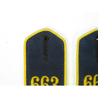 Погоны моряка Гитлерюгенд, 663 Банн, область Восточный Вартеланд- Лицманштадт. Espenlaub militaria