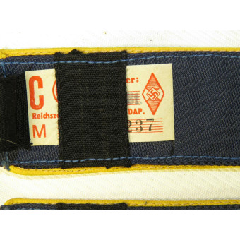 Погоны моряка Гитлерюгенд, 663 Банн, область Восточный Вартеланд- Лицманштадт. Espenlaub militaria