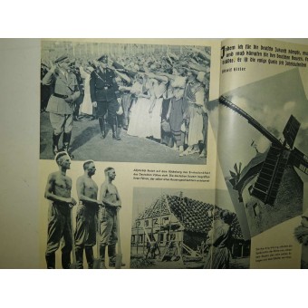 Votare brochure 1938. Riunificazione (Anschluss) dellAustria con il Terzo Reich.. Espenlaub militaria