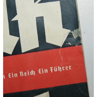 La votación folleto de 1938. La reunificación (Anschluss) de Austria con el 3er Reich.. Espenlaub militaria