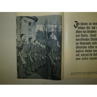 Stembrochure, 1938. Hereniging (Anschluss) van Oostenrijk met de 3e Rijk.. Espenlaub militaria