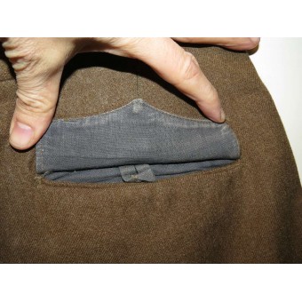 WW2 rusa Pantalones, lana hecho, préstamo y arriendo de 1945.. Espenlaub militaria