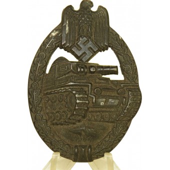 Panzersturmabzeichen von Rufold Souval, Panzerkampfabzeichen, Bronze. Espenlaub militaria