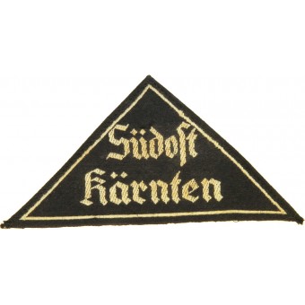 De competitie van de Duitse meisjes driehoek patch Südost Kärnten. Espenlaub militaria