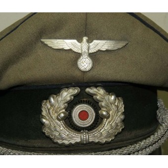 Très salée combat chapeau de pare-soleil Medic par Schellenberg. Espenlaub militaria