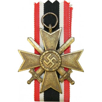 War Merit Cross, 2e klas, KVKII, gemarkeerd 100. Espenlaub militaria