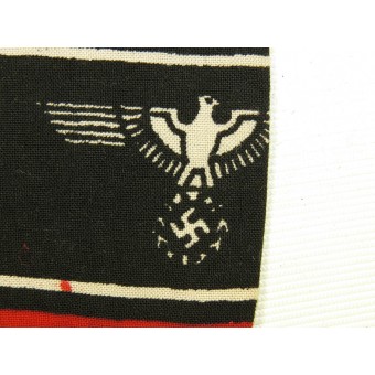 Немецкий Фольксштурм -Нарукавная повязка с надписью: Deutscher Volkssturm Wehrmacht. Espenlaub militaria