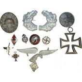 Set Duitse onderscheidingen en insignes uit de periode van het 3e Rijk