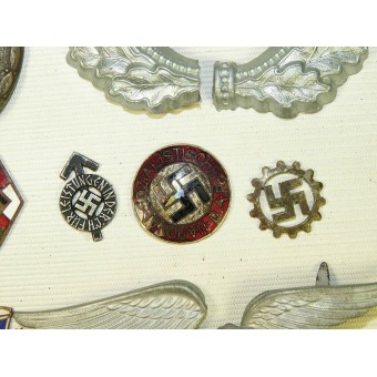 Ensemble de prix allemands et insignes de 3e période Reich. Espenlaub militaria