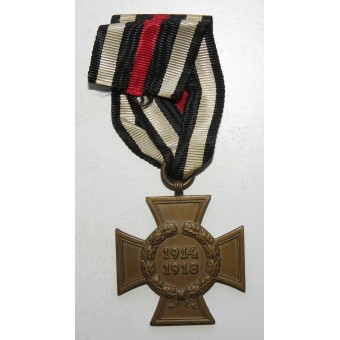 La Cruz de Honor de la WW1 1914/1918. Carl Wild para los participantes no combatientes. Espenlaub militaria
