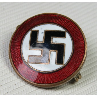 Insignia del NSDAP Sympathisant. 18,7mm. Excelente condición. Espenlaub militaria