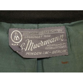 Alemán túnica y pantalones para Schutzpolizei en rango de Polizei Oberinspektor (Hauptmann). Espenlaub militaria