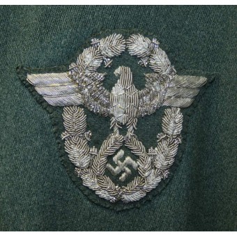 Saksan tunika ja housut Schutzpolizeille Polizei Oberinspektorissa (Hauptmann). Espenlaub militaria