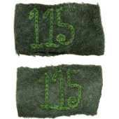 Schützen-Regiment 115 Shoulder straps slip on tabs