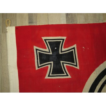 Duitse oorlogsvlag, 3rd Reich. 100 x 170 cm. Espenlaub militaria