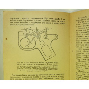 Puna -armeijan käsikirja saksalle 7,92 mm: n konekivääri - Mg 42, 1944.. Espenlaub militaria