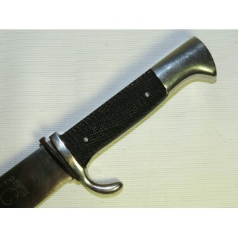 1931-32 Jaar Hitlerjugend HJ Verstring Messer No Ricasso Type-Eickhorn. Espenlaub militaria