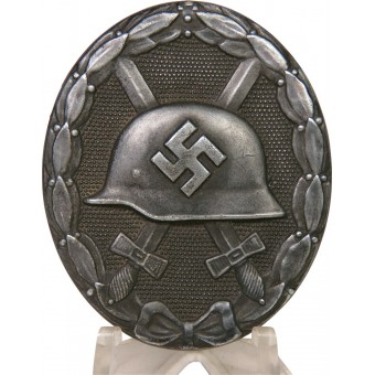 Серебряная степень знака  За ранение 1939 года. Espenlaub militaria