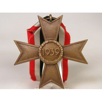 Sin espadas 1939 Kriegsverdienstkreuz de no combatiente. Bronce. Espenlaub militaria