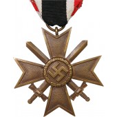 Omärkt 1939 KVK II med/svärd, brons