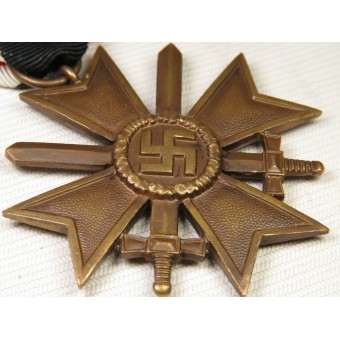 1939 Крест  За военные заслуги с мечами. Бронза. Espenlaub militaria