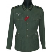M 1936 Salty German Wehrmacht tunic in the rank of Funker in the 29th Signals motorized battalion