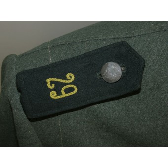 M 1936 Salty German Wehrmacht tunic in the rank of Funker in the 29th Signals motorized battalion. Espenlaub militaria