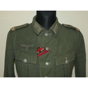 Китель Вермахт для нижних чинов обр 1941: Fahnenjunker - сапёр. Espenlaub militaria