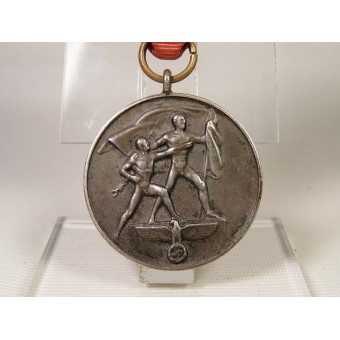 Медаль: аннексия Австрии Рейхом 1938 г. с футляром. Espenlaub militaria