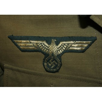 Der im Kampf getragene Waffenrock für Feldwebel aus dem 377. Infanterieregiment. Espenlaub militaria