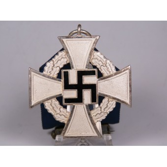 Premio a los 25 años de servicio no militar del Tercer Reich en un caso. Wächtler u lange. Espenlaub militaria