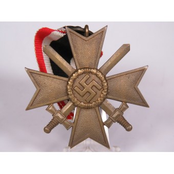 Kriegsverdienstkreuz II klasse. 1939 mit Schwertern. KVKII. Bronze. Espenlaub militaria