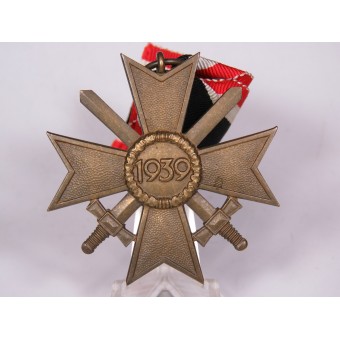 Kriegsverdienstkreuz II klasse. 1939 mit Schwertern. Бронза. Espenlaub militaria