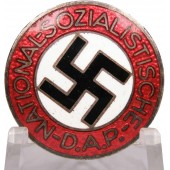 Лацканный партийный знак N.S.D.A.P M1/34 RZM- Karl Wurster