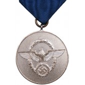 Medaille voor 8 jaar dienst bij de politie van het Derde Rijk