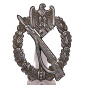 Schickle-Meyer Infantry Assault Badge. Zink, ihåligt