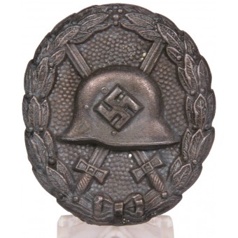 Silver class wound badge, 1939. First type. Espenlaub militaria